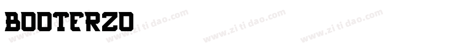 BOOTERZO字体转换