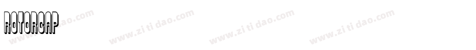 ROTORcap字体转换