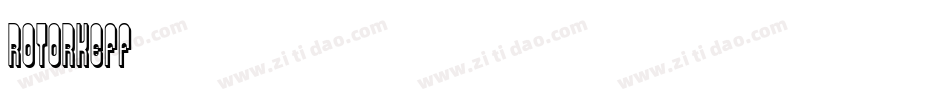 ROTORkeff字体转换