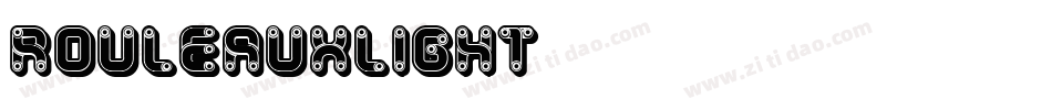 RouleauxLight字体转换