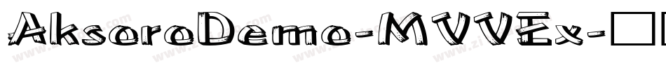 AksoroDemo-MVVEx字体转换