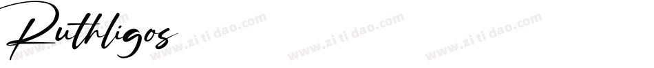 Ruthligos字体转换