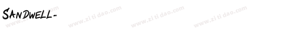 Sandwell字体转换