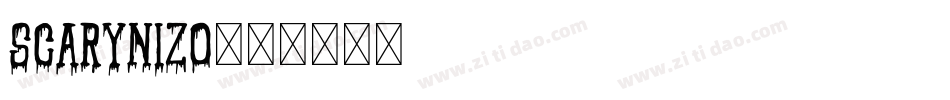 SCARYNIZO字体转换