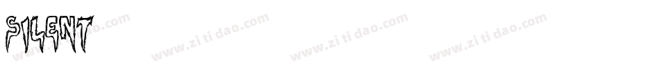 SILENT字体转换