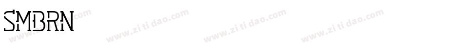 SMBRN字体转换