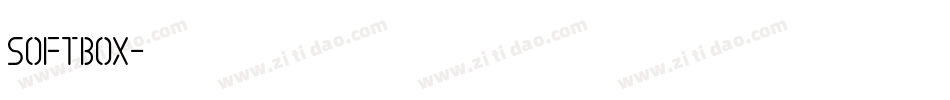 SOFTBOX字体转换 SOFTBOX字体转换