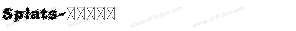 Splats字体转换