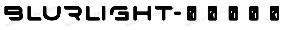 BlurLight字体转换