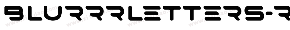 BlurrrLetters-r8jL字体转换