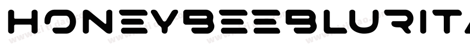 HoneybeeBlurItalic-gXl6字体转换