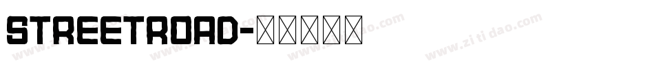 STREETROAD字体转换