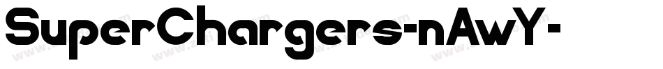 SuperChargers-nAwY字体转换