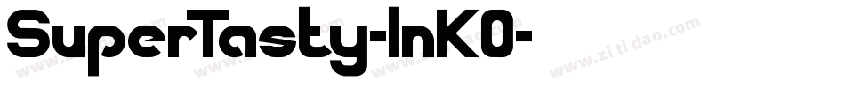 SuperTasty-lnK0字体转换