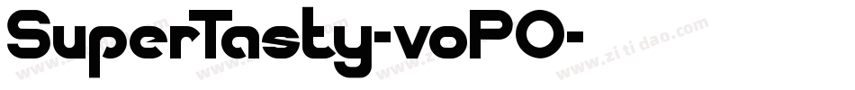 SuperTasty-voPO字体转换