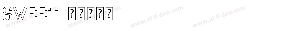 SWEET字体转换