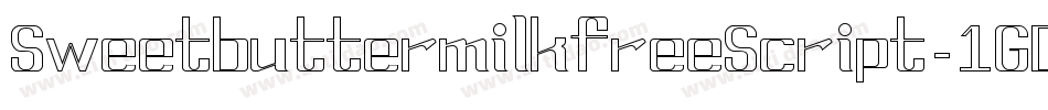 SweetbuttermilkfreeScript-1GDvB字体转换
