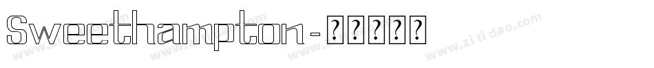 Sweethampton字体转换