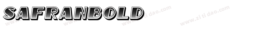 SafranBold字体转换