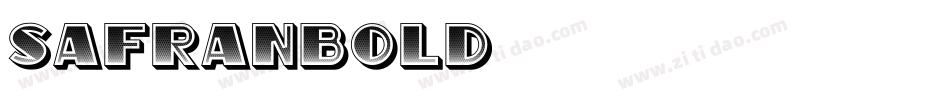 SafranBold字体转换