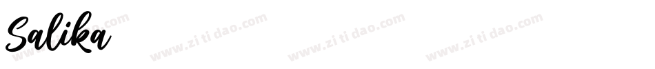 Salika字体转换