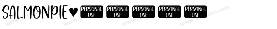 Salmonpie字体转换