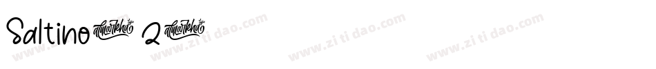 Saltino-2字体转换