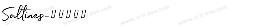 Saltines字体转换