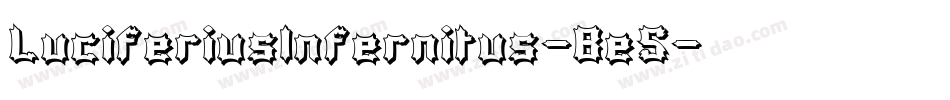 LuciferiusInfernitus-Be5字体转换