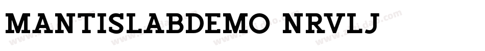 MantiSlabDemo-nRvLJ字体转换