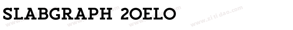 Slabgraph-2OElo字体转换