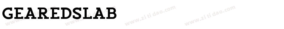 GearedSlab字体转换