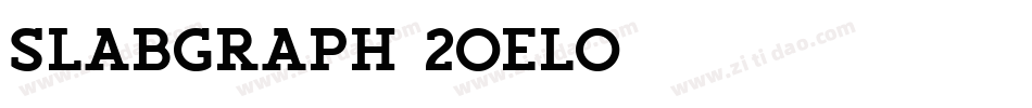 Slabgraph-2OElo字体转换