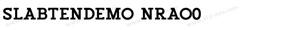 SlabtenDemo-nRAo0字体转换