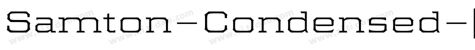 Samton-Condensed字体转换