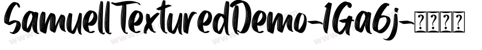 SamuellTexturedDemo-1Ga6j字体转换