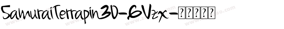 SamuraiTerrapin3D-6Vzx字体转换