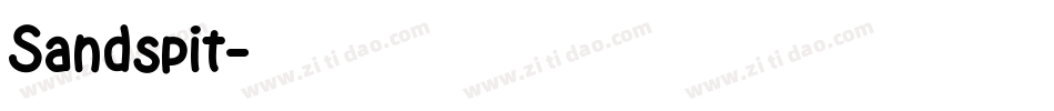 Sandspit字体转换