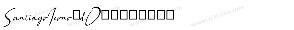 SantiagoIcono-dO76字体转换