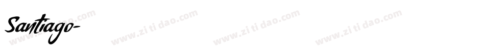 Santiago字体转换