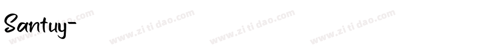 Santuy字体转换