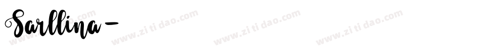 Sarllina字体转换