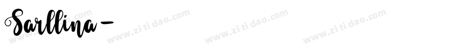 Sarllina字体转换