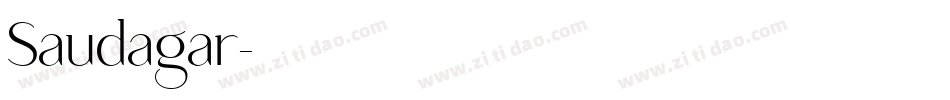 Saudagar字体转换
