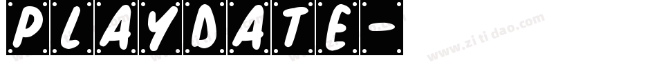 Playdate字体转换