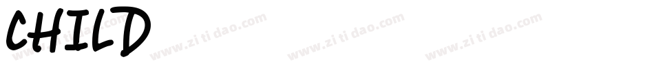CHILD字体转换