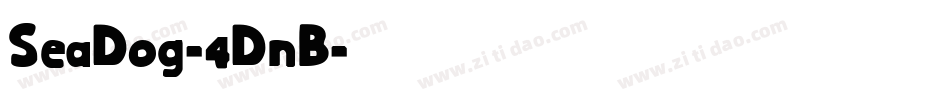 SeaDog-4DnB字体转换