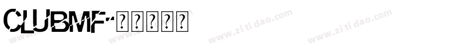 ClubMF字体转换