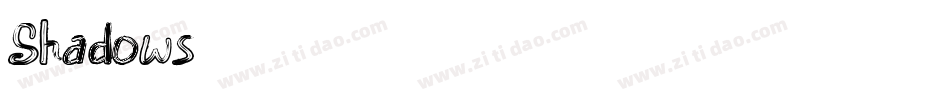 Shadows字体转换