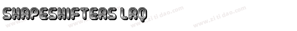 Shapeshifters-lRq5字体转换